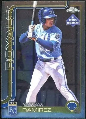 2025 Topps Pro Debut Chrome #PDC-73 Ramon Ramirez ACL Royals - Baseball Card Single