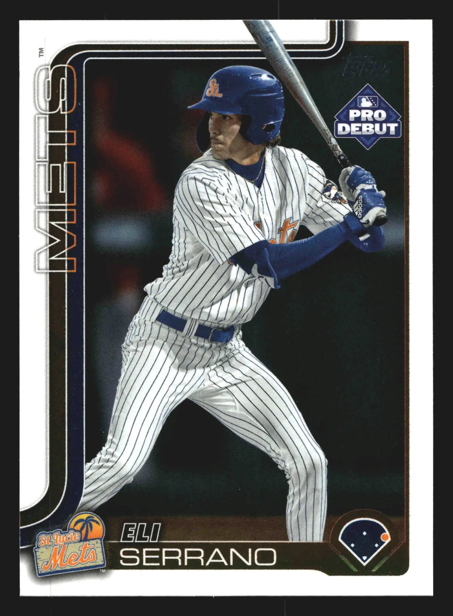 2025 Topps Pro Debut #PD-153 Eli Serrano St. Lucie Mets - Baseball Card Single