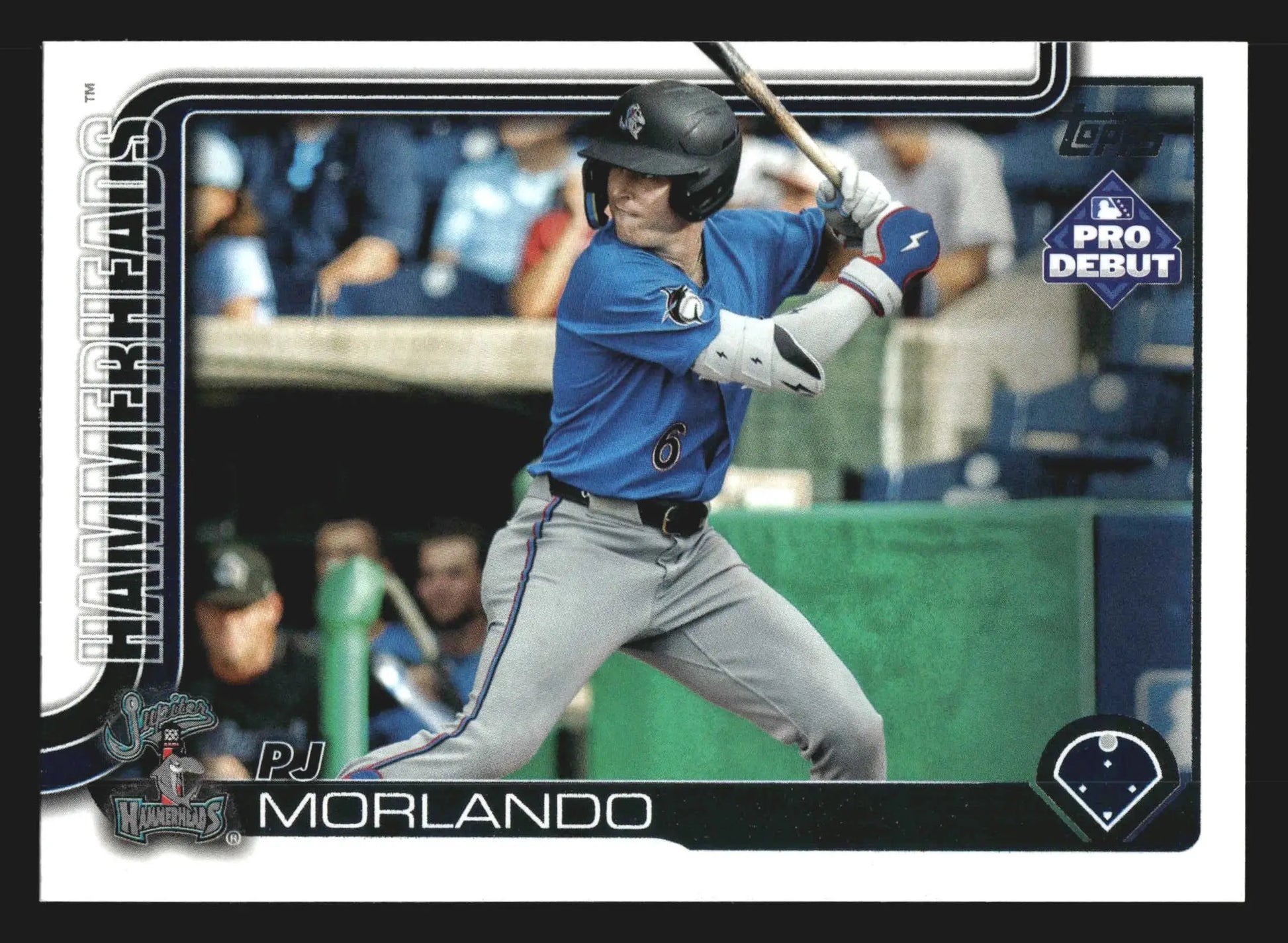 2025 Topps Pro Debut #PD-163 PJ Morlando Jupiter Hammerheads Marlins - Baseball Card Single