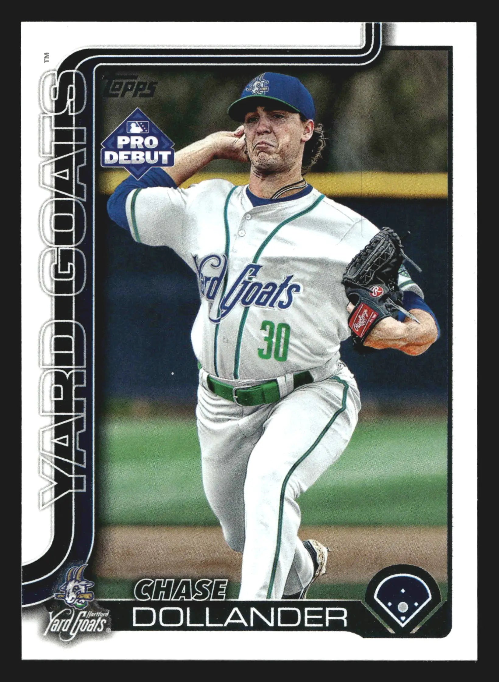 2025 Topps Pro Debut #PD-50 Chase Dollander Hartford Yard Goats Rockies