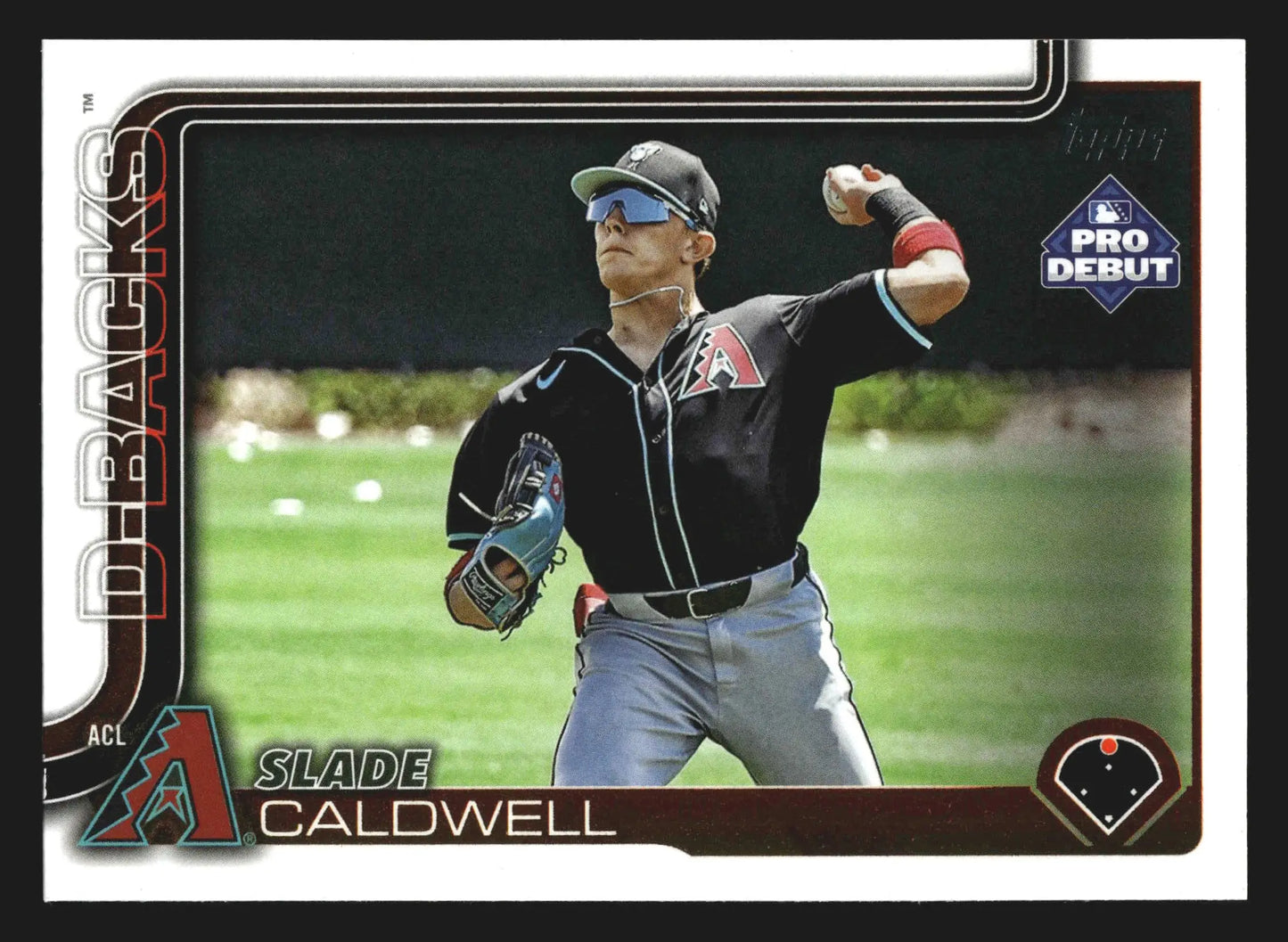 2025 Topps Pro Debut Slade Caldwell #PD-184 ACL Diamondbacks - Baseball Card Single