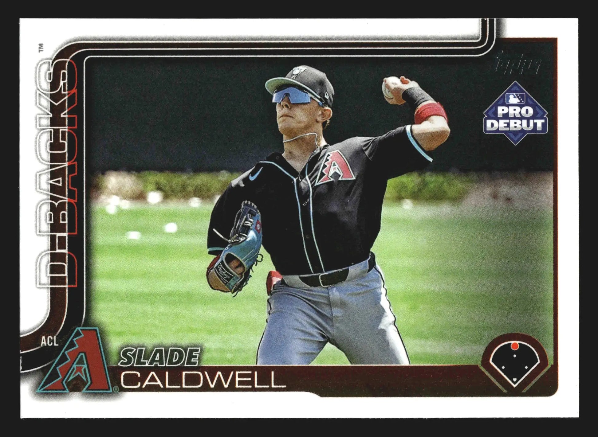 2025 Topps Pro Debut Slade Caldwell #PD-184 ACL Diamondbacks - Baseball Card Single