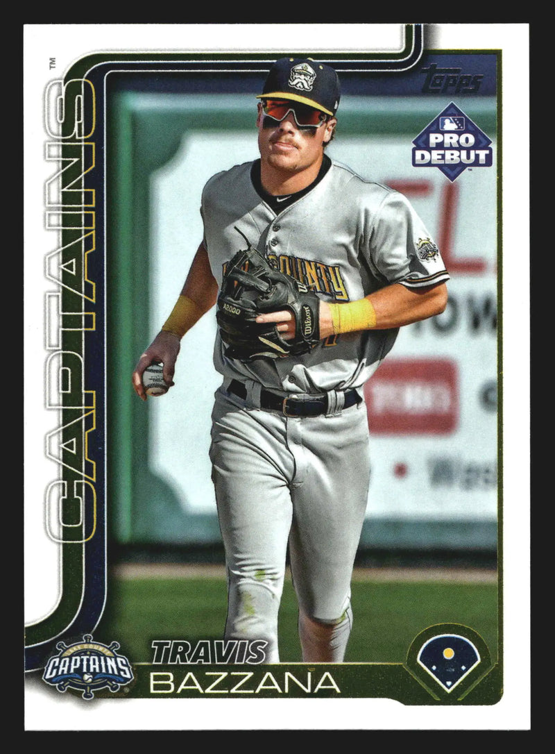 2025 Topps Pro Debut Travis Bazzana #PD-100 Lake County Captains - Baseball Card Single