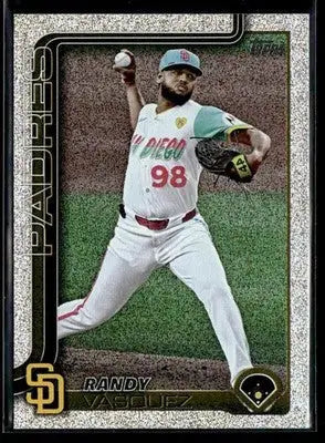 2025 Topps Randy Vásquez #456 Sandglitter San Diego Padres