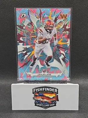 2025 Topps Resurgence Jaylin Lane Sky Blue & Pink Refractor #200 - Football Card Single