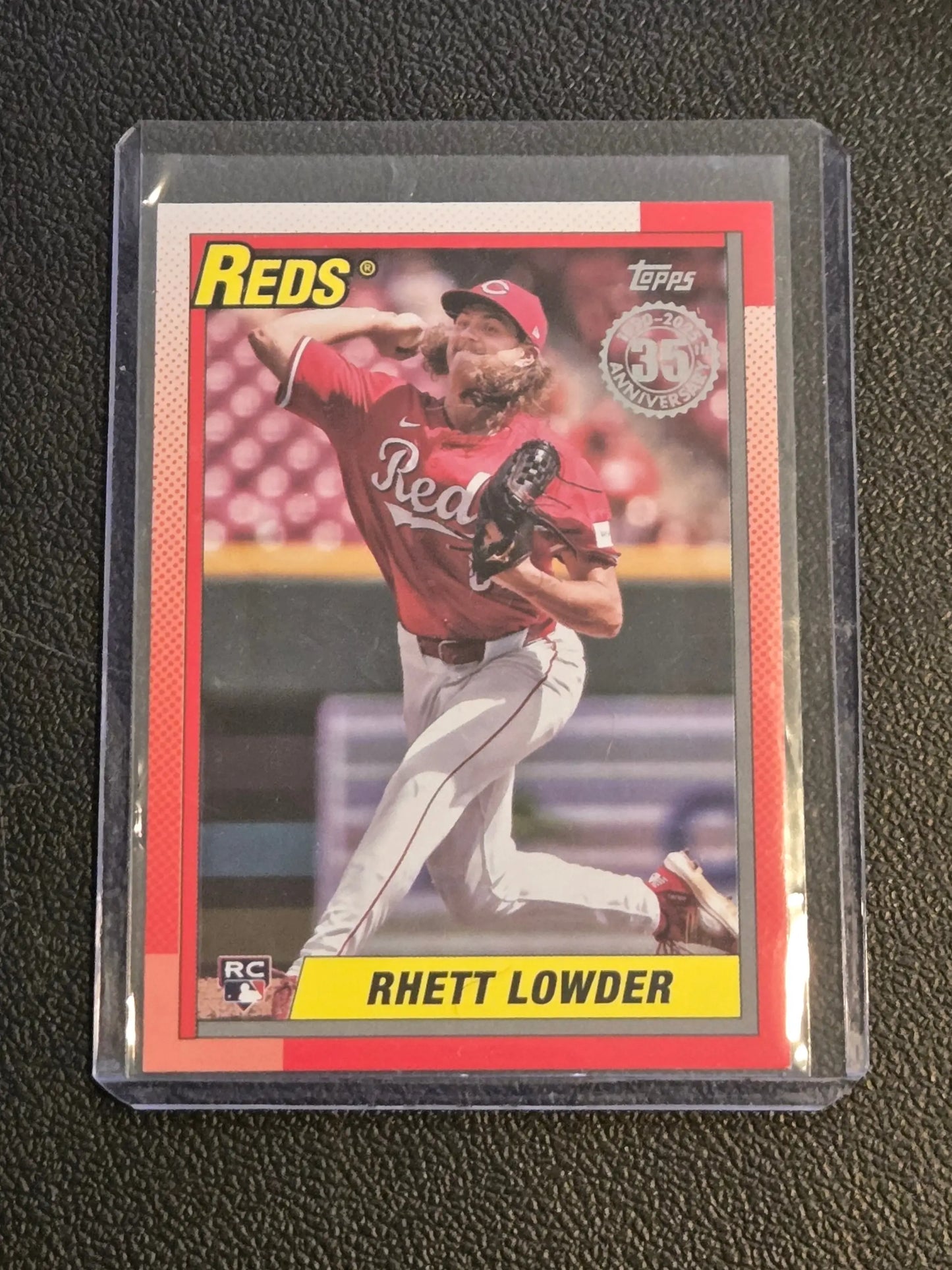 2025 Topps Rhett Lowder 1990 Topps Baseball 35th Anniversary (Series One) - Baseball Card Single