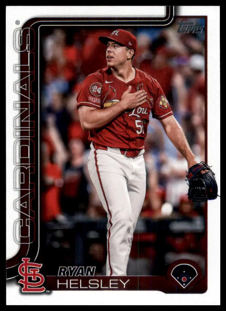 2025 Topps Ryan Helsley 241 St. Louis Cardinals NM