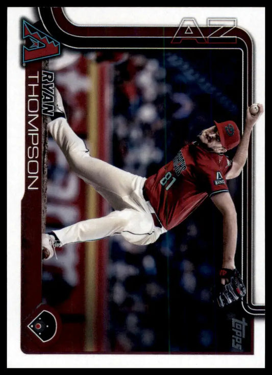 2025 Topps Ryan Thompson 265 Arizona Diamondbacks NM - Baseball Card Single