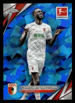 2025 Topps Sapphire Edition Bundesliga #2 Chrislain Matsima - Soccer Card Single
