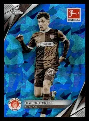 2025 Topps Sapphire Edition Bundesliga #86 Philipp Treu - Soccer Card Single