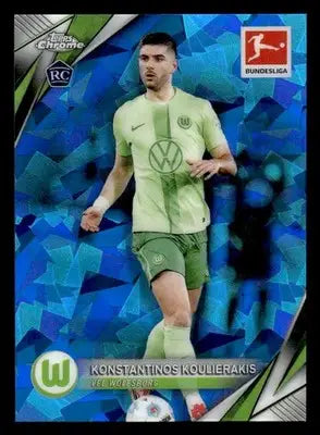 2025 Topps Sapphire Edition Bundesliga #97 Konstantinos Koulierakis - Soccer Card Single