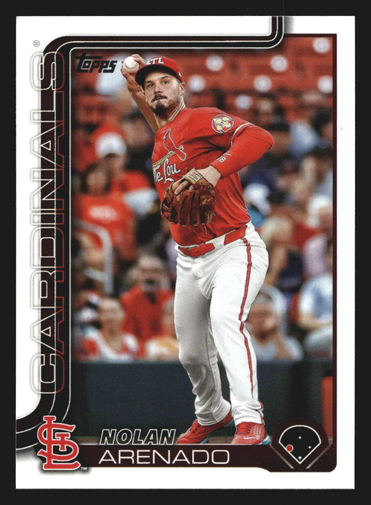 2025 Topps Series 1 #101 Nolan Arenado St. Louis Cardinals - Baseball Card Single