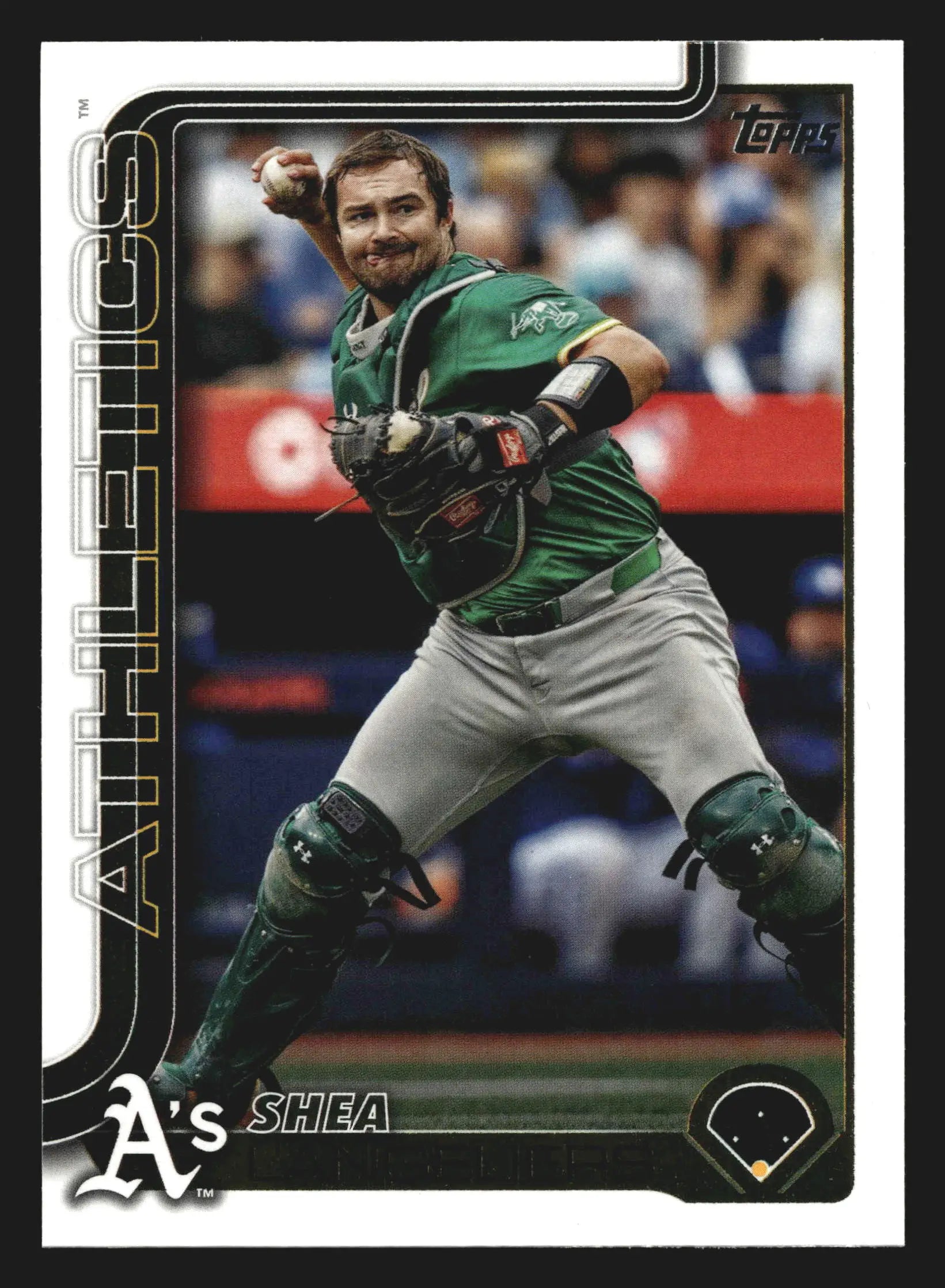 2025 Topps Series 1 #158 Shea Langeliers Athletics