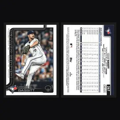 2025 Topps Series 1 #267 Chris Bassitt Toronto Blue Jays - Baseball Card Single