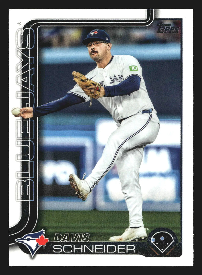 2025 Topps Series 1 #342 Davis Schneider Toronto Blue Jays