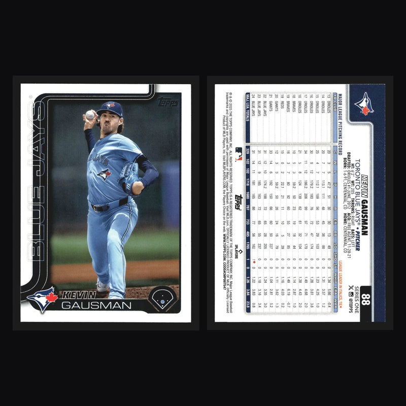 2025 Topps Series 1 #88 Kevin Gausman Toronto Blue Jays