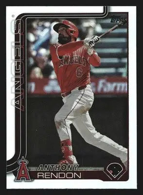 2025 Topps Series 1 Anthony Rendon #83 Los Angeles Angels - Baseball Card Single