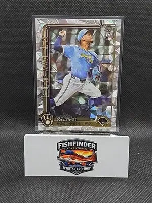 2025 Topps Series 1 - Carlos Rodriguez #16 Diamante Foil (RC) - Baseball Card Single