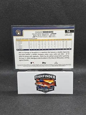 2025 Topps Series 1 - Carlos Rodriguez #16 Diamante Foil (RC) - Baseball Card Single