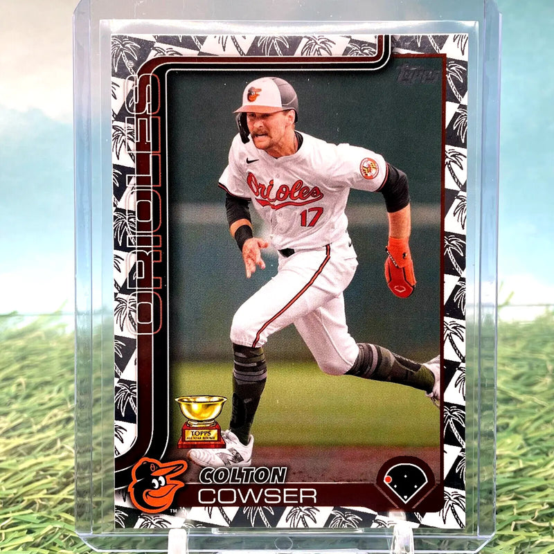 2025 Topps Series 1 COLTON COWSER Spring Training Parallel #230 Orioles - Baseball Card Single