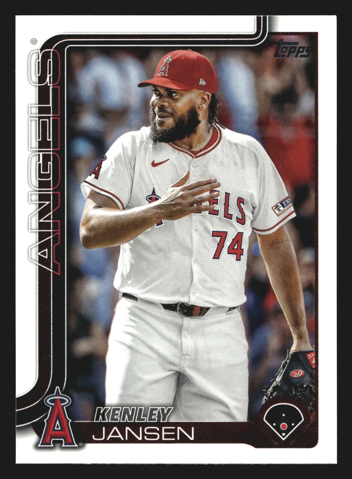 2025 Topps Series 2 #375 Kenley Jansen Angels