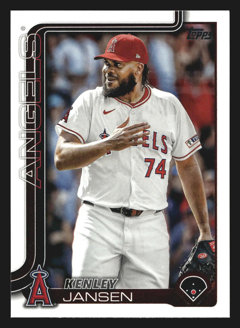 2025 Topps Series 2 #375 Kenley Jansen Angels