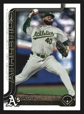 2025 Topps Series 2 #437 Luis Severino Athletics