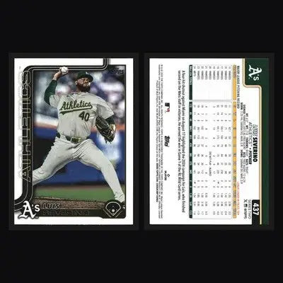 2025 Topps Series 2 #437 Luis Severino Athletics