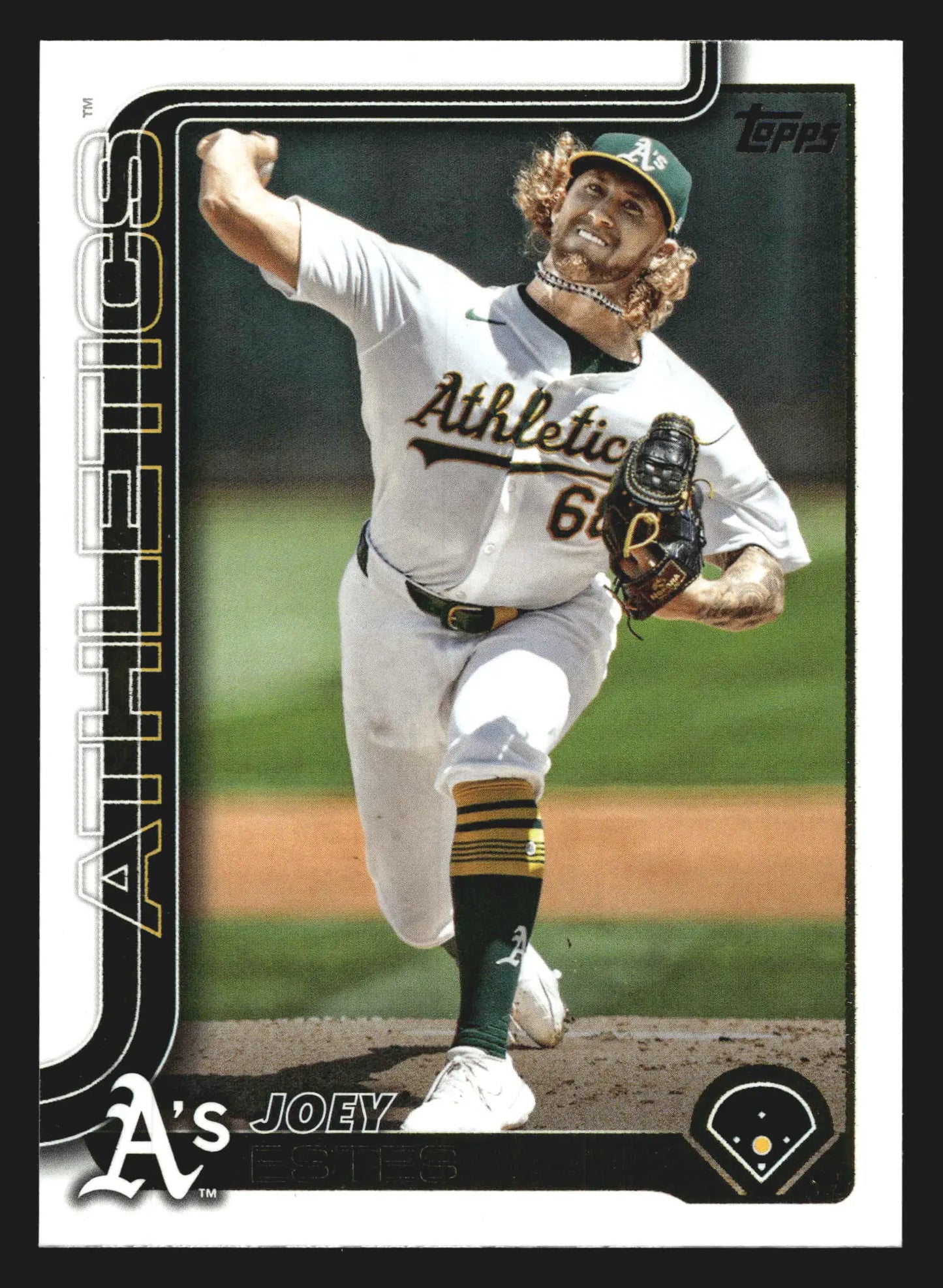 2025 Topps Series 2 #445 Joey Estes Athletics - Baseball Card Single
