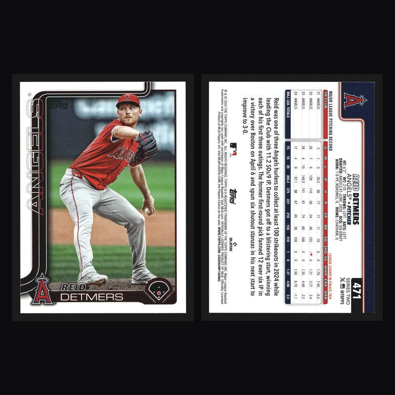 2025 Topps Series 2 #471 Reid Detmers Angels