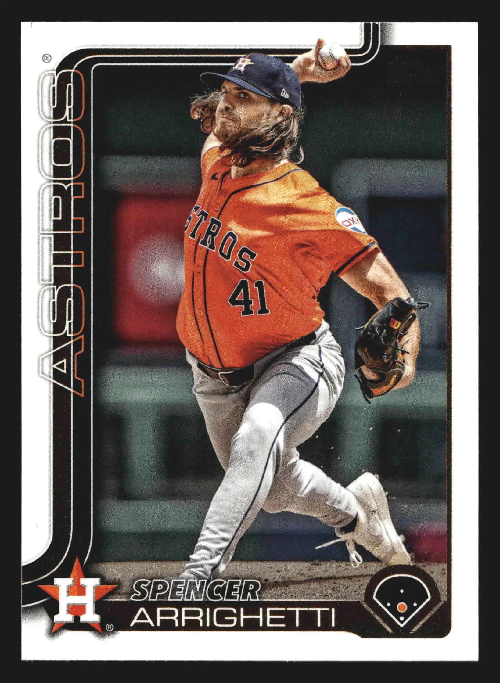 2025 Topps Series 2 #522 Spencer Arrighetti Houston Astros