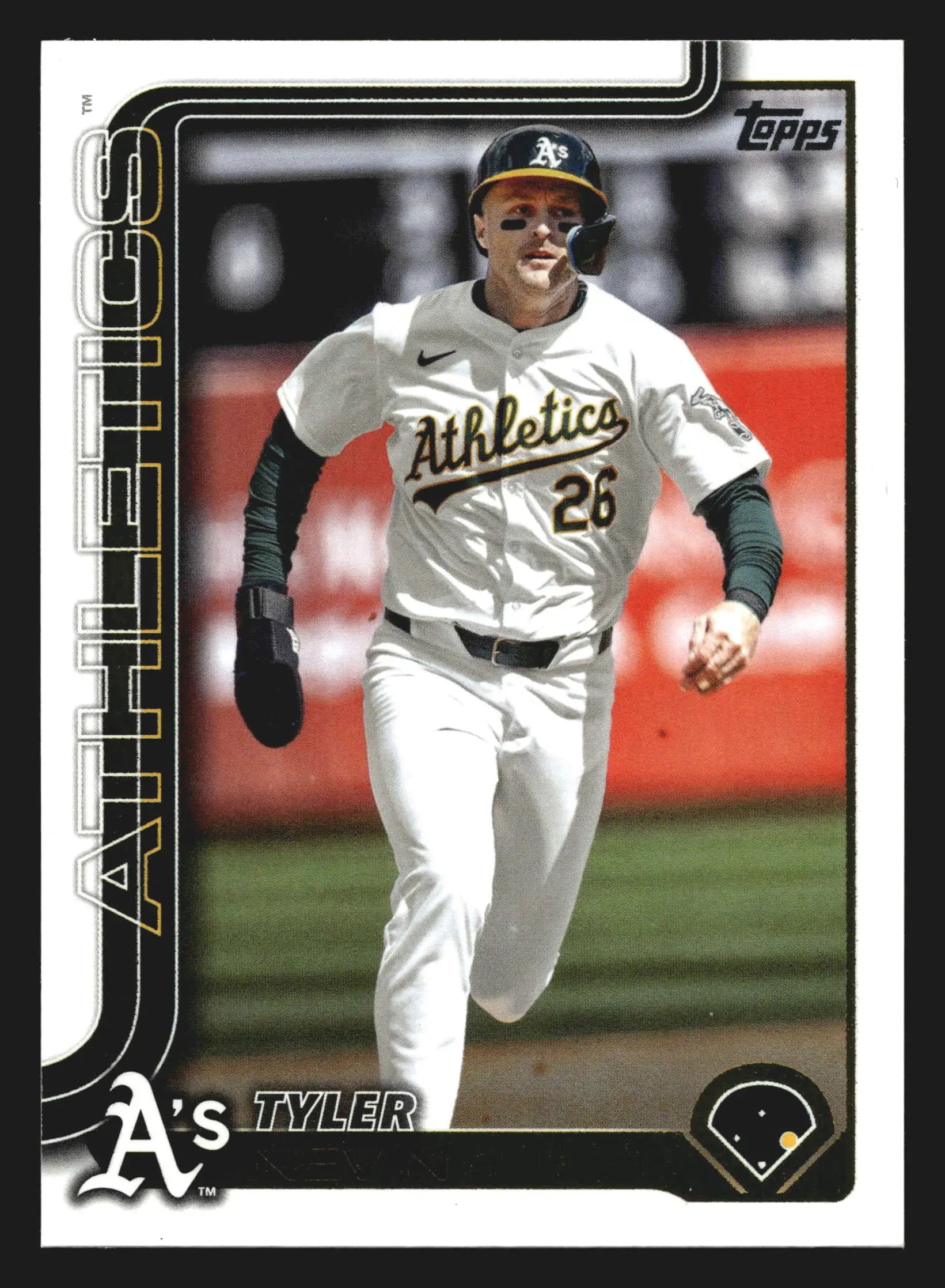 2025 Topps Series 2 #538 Tyler Nevin Athletics - Baseball Card Single