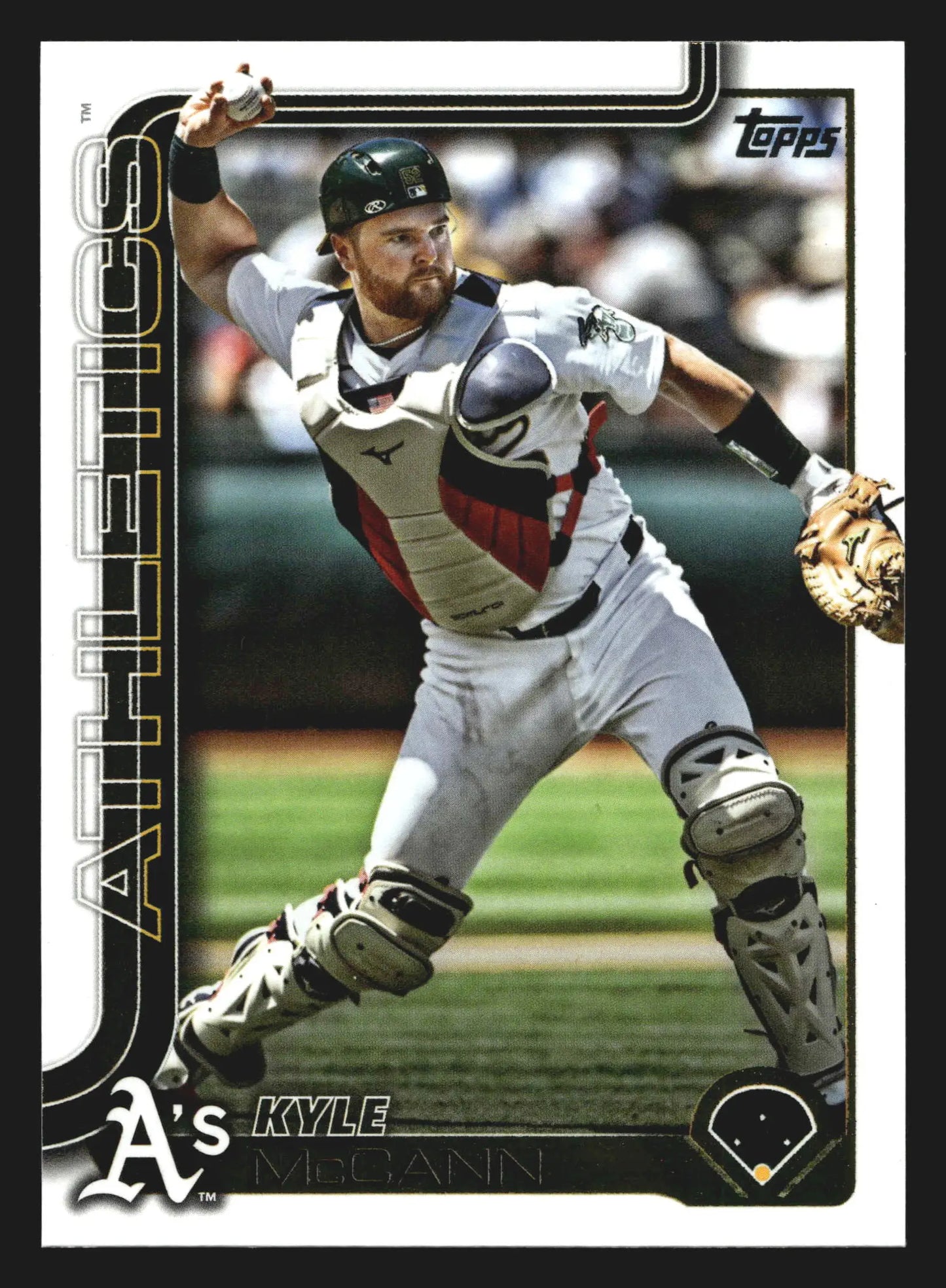 2025 Topps Series 2 #555 Kyle McCann Athletics