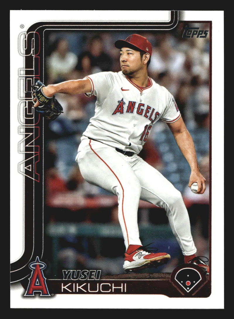 2025 Topps Series 2 #592 Yusei Kikuchi Angels