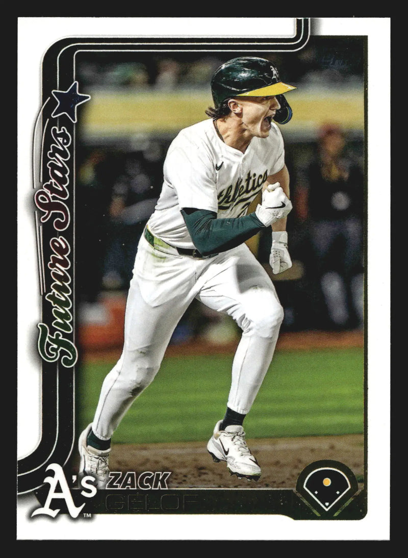 2025 Topps Series 2 #617 Zack Gelof Athletics - Baseball Card Single