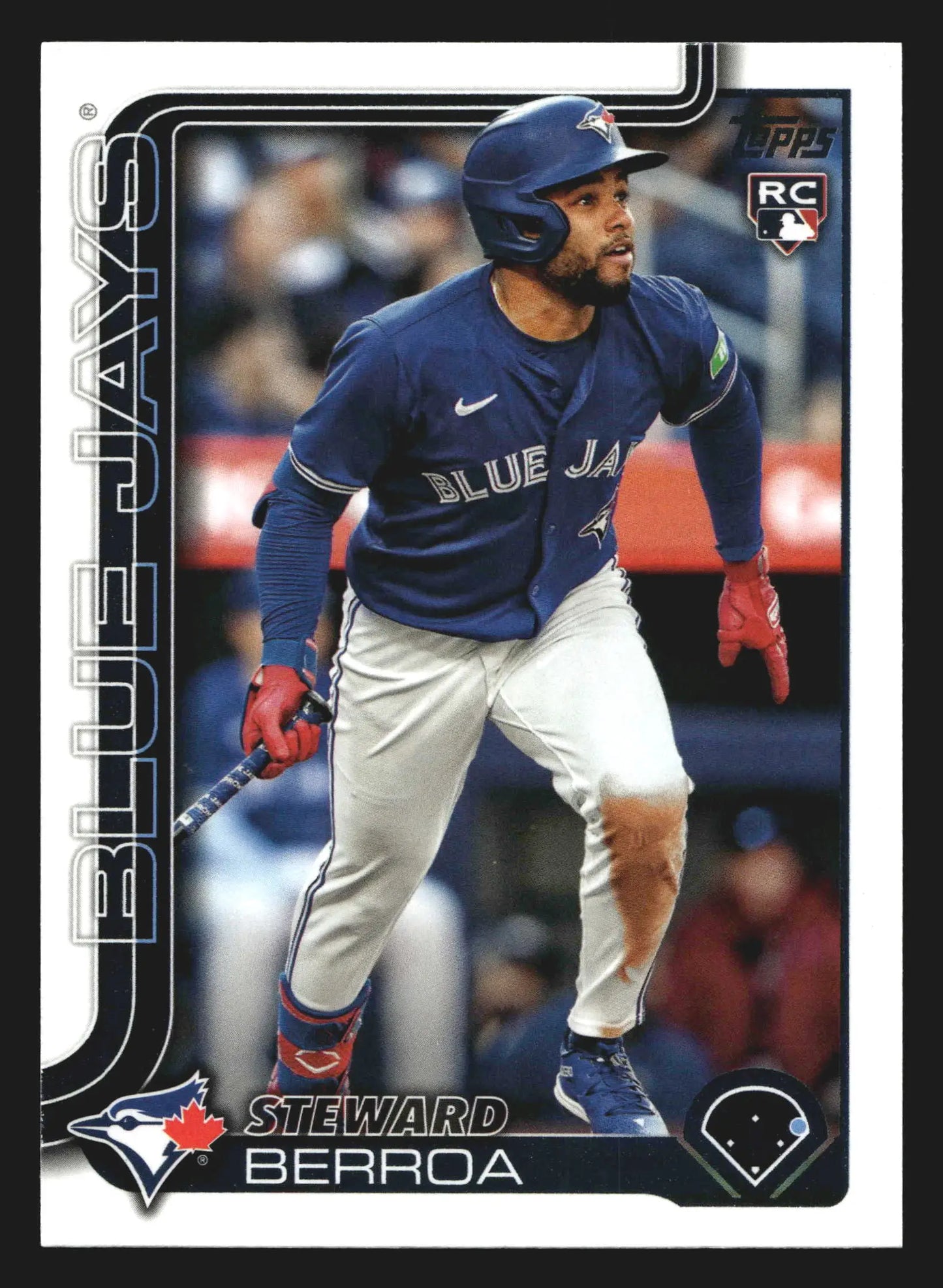 2025 Topps Series 2 #622 Steward Berroa Toronto Blue Jays RC - Baseball Card Single