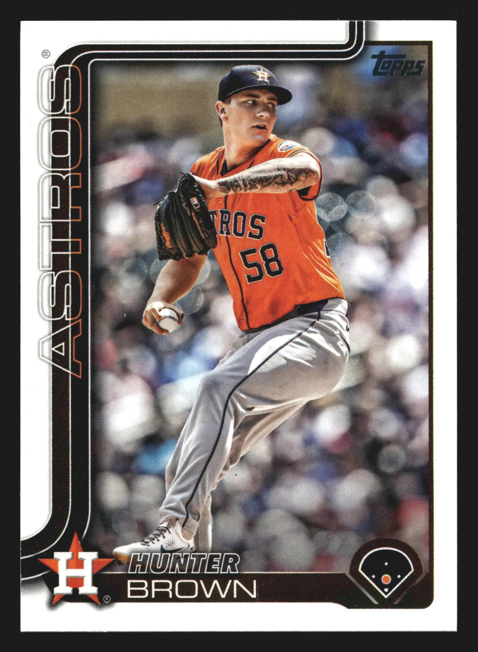 2025 Topps Series 2 #693 Hunter Brown Houston Astros
