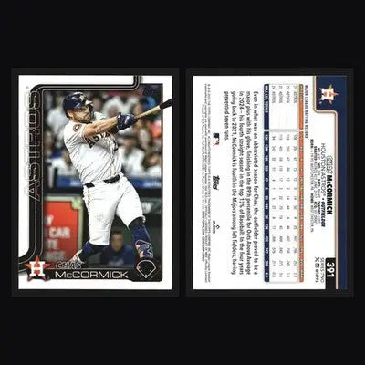 2025 Topps Series 2 Chas McCormick #391 Houston Astros - Baseball Card Single