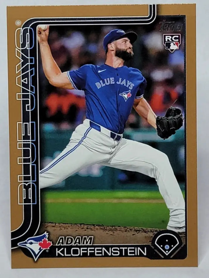 2025 Topps Series 2 Gold #/2025 426 Adam Kloffenstein - Toronto Blue Jays RC - Baseball Card Single