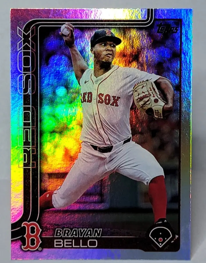 2025 Topps Series 2 Holo Foil 540 Brayan Bello - Boston Red Sox - Baseball Card Single