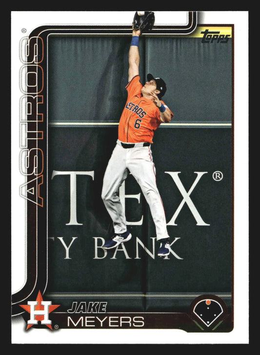 2025 Topps Series 2 Jake Meyers #621 Houston Astros - Baseball Card Single