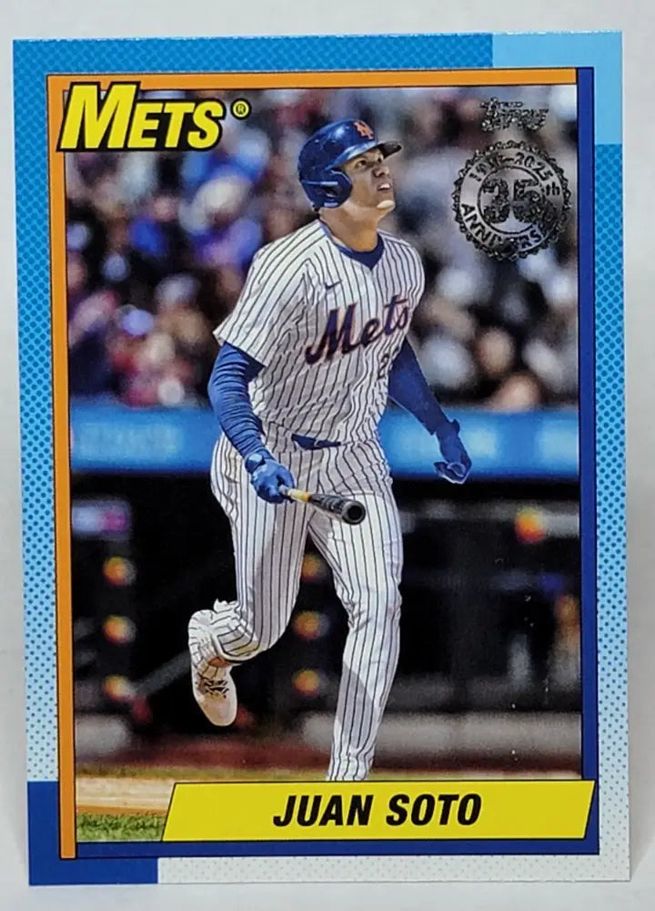 2025 Topps Series 2 Juan Soto Topps Insert baseball card featuring Juan Soto