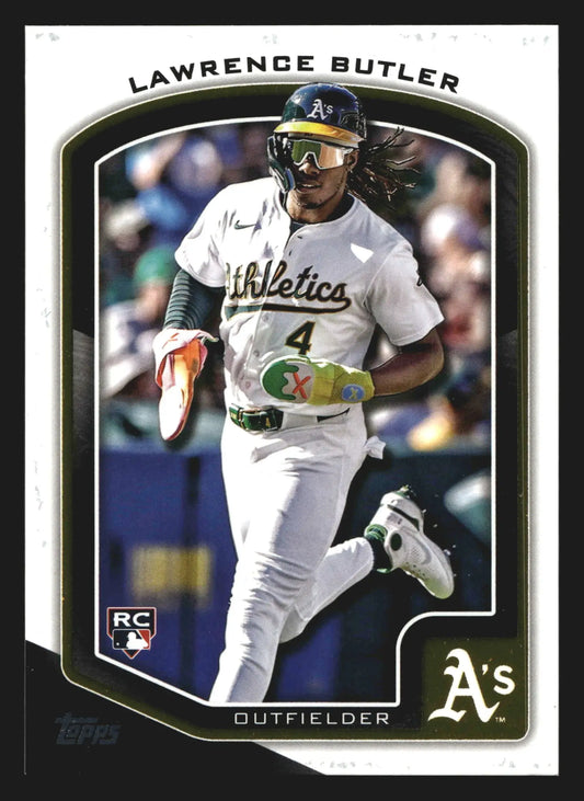 2025 Topps Series 2 Lawrence Butler #28 RC Athletics - Baseball Card Single