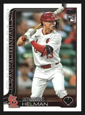 2025 Topps Series 2 Michael Helman #418 RC Rookie St. Louis Cardinals - Baseball Card Single