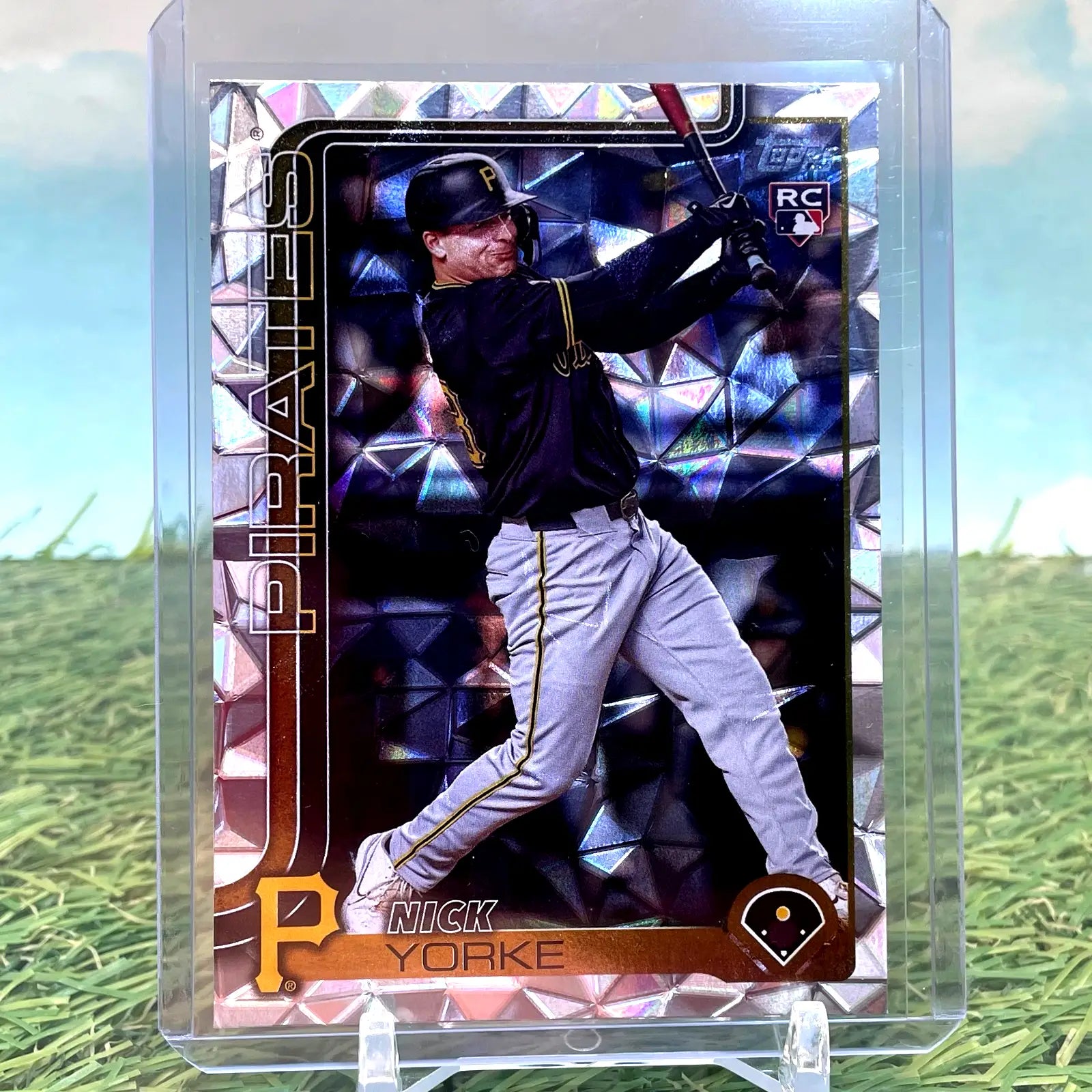 2025 Topps Series 2 Nick Yorke Diamante Foil Rookie Card Pittsburgh Pirates