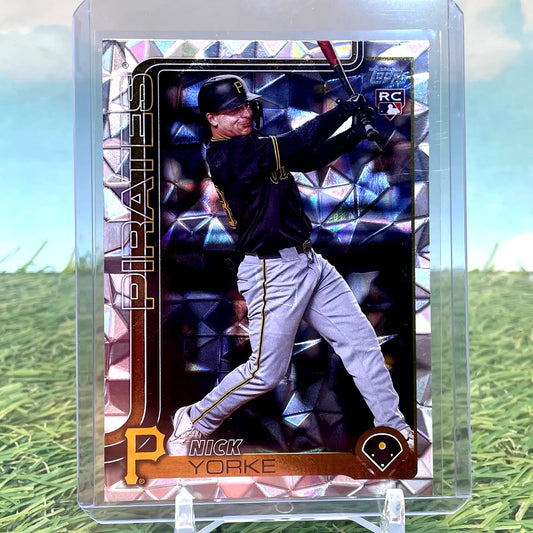 2025 Topps Series 2 Nick Yorke Diamante Foil Rookie Card Pittsburgh Pirates