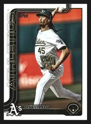 2025 Topps Series 2 Osvaldo Bido #565 Athletics - Baseball Card Single