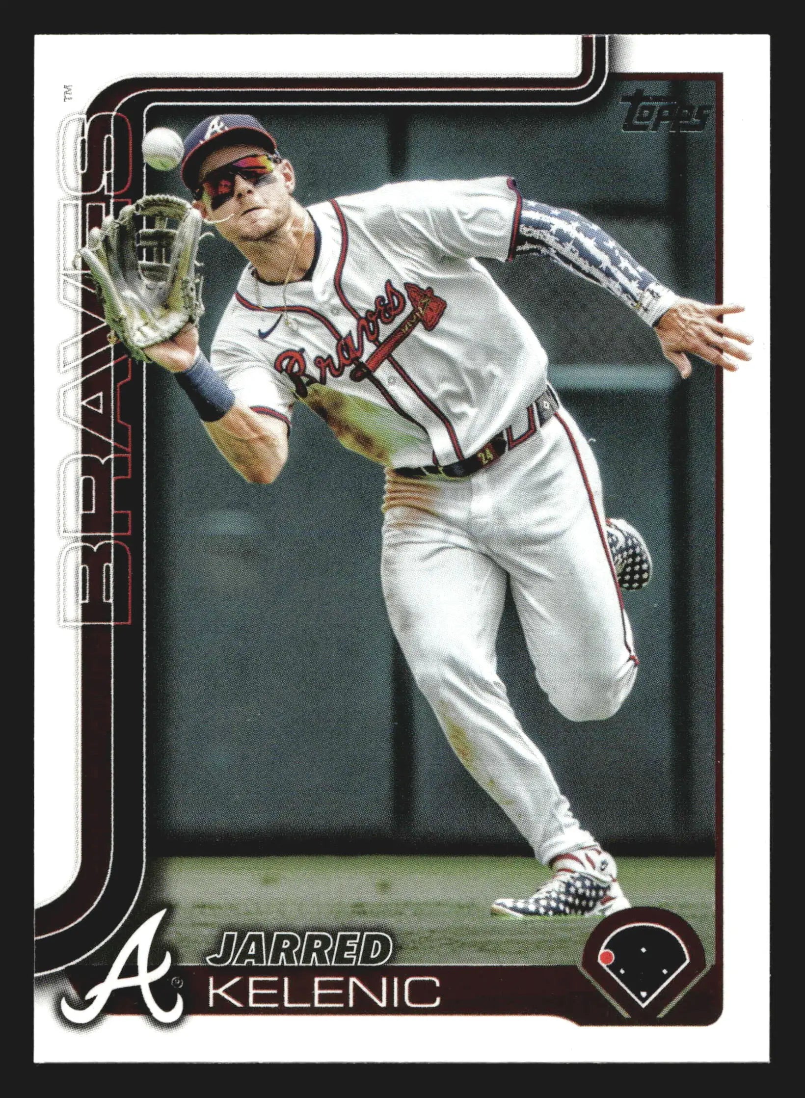 2025 Topps Series One #276 Jarred Kelenic Braves