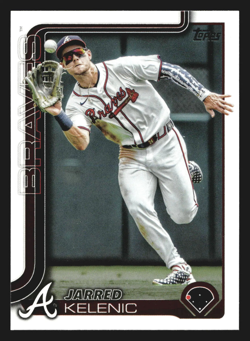 2025 Topps Series One #276 Jarred Kelenic Braves