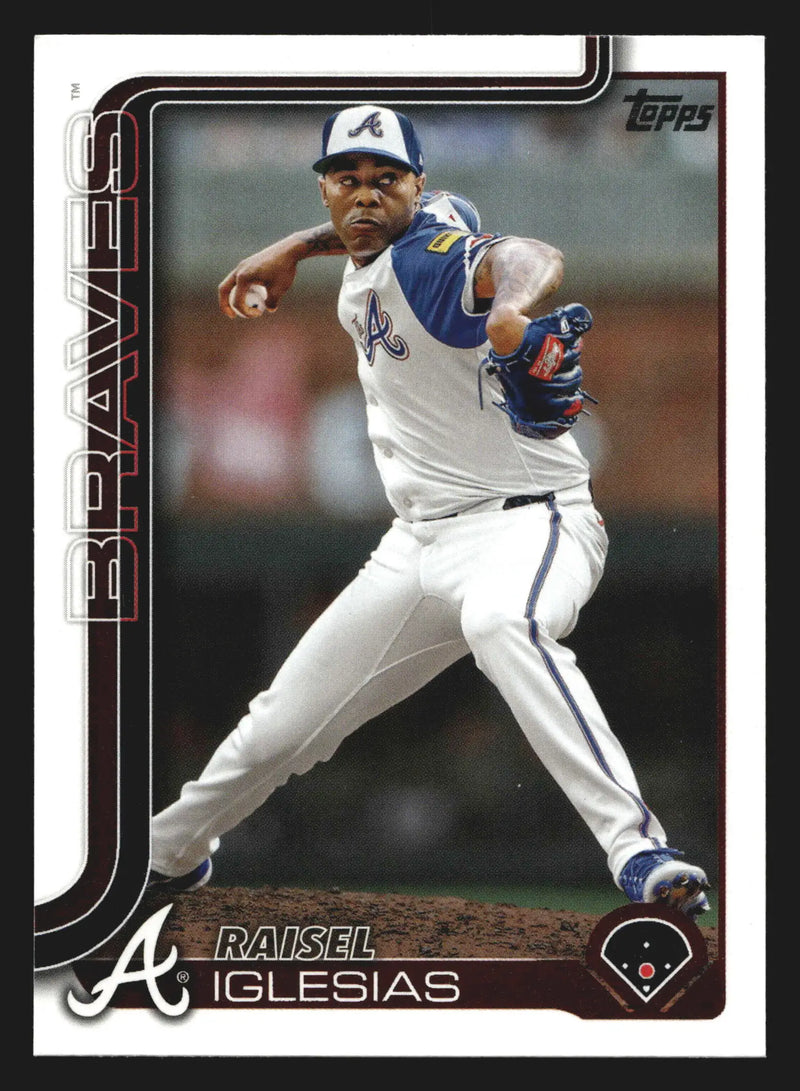 2025 Topps Series One #304 Raisel Iglesias Braves